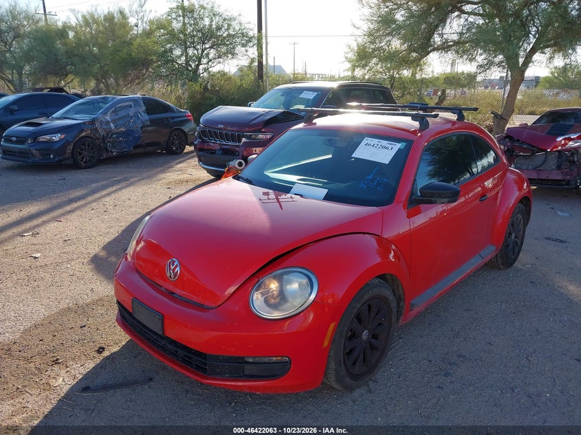 Vin: 3vwf17at3em636194, lot: 46922430, volkswagen beetle 1.8t entry 20142