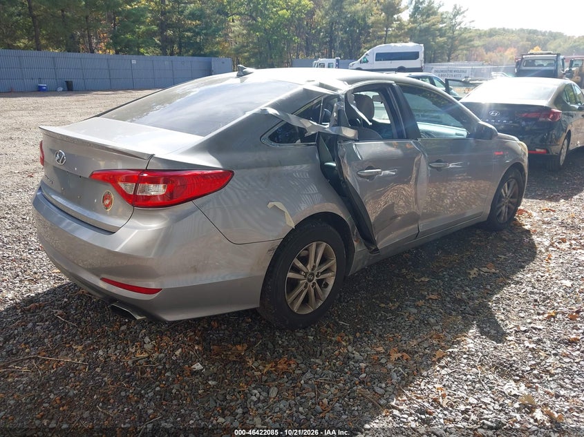 Vin: 5npe24af1hh565298, lot: 46922452, hyundai sonata 20174