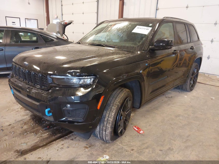 Vin: 1c4rjyb61s8701039, lot: 46922507, jeep grand cherokee 4xe anniversary edition 20252