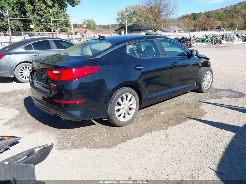 Vin: 5xxgn4a77eg345678, lot: 46922650, kia optima ex 20144