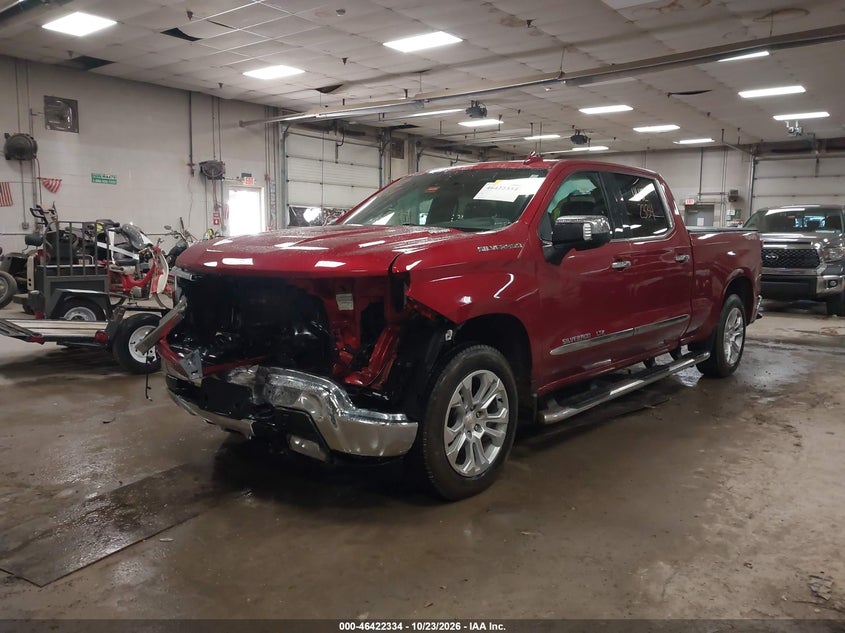 Vin: 1gcudget3nz561538, lot: 46922701, chevrolet silverado 1500 4wd  standard bed ltz 20222