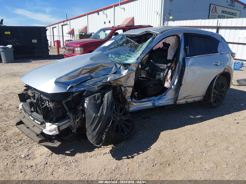 Vin: jm3kfbay8n0598697, lot: 46922801, mazda cx-5 2.5 turbo 20222