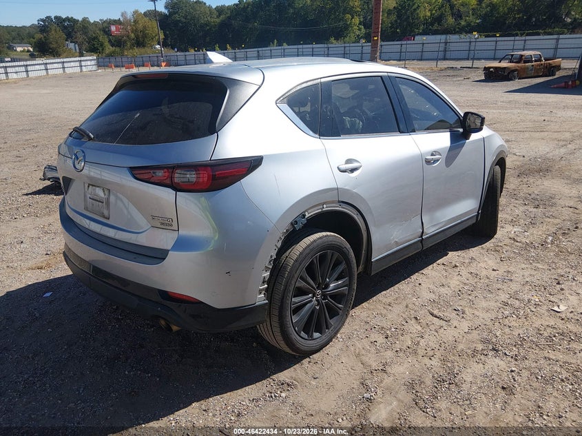 Vin: jm3kfbay8n0598697, lot: 46922801, mazda cx-5 2.5 turbo 20224