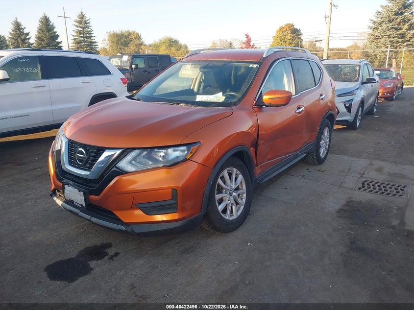 Vin: 5n1at2mv4jc825791, lot: 46922863, nissan rogue sv 20182