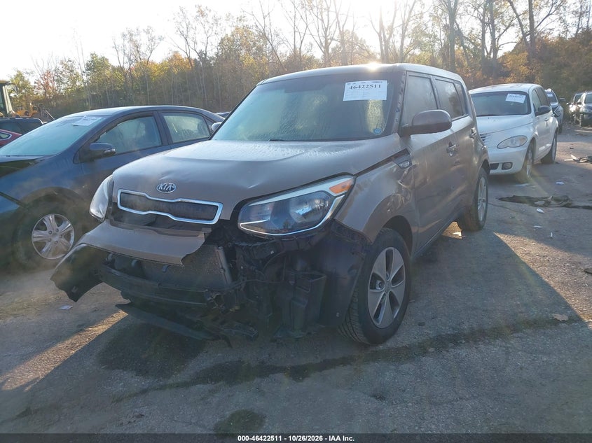 Vin: kndjn2a29e7056115, lot: 46922878, kia soul 20142