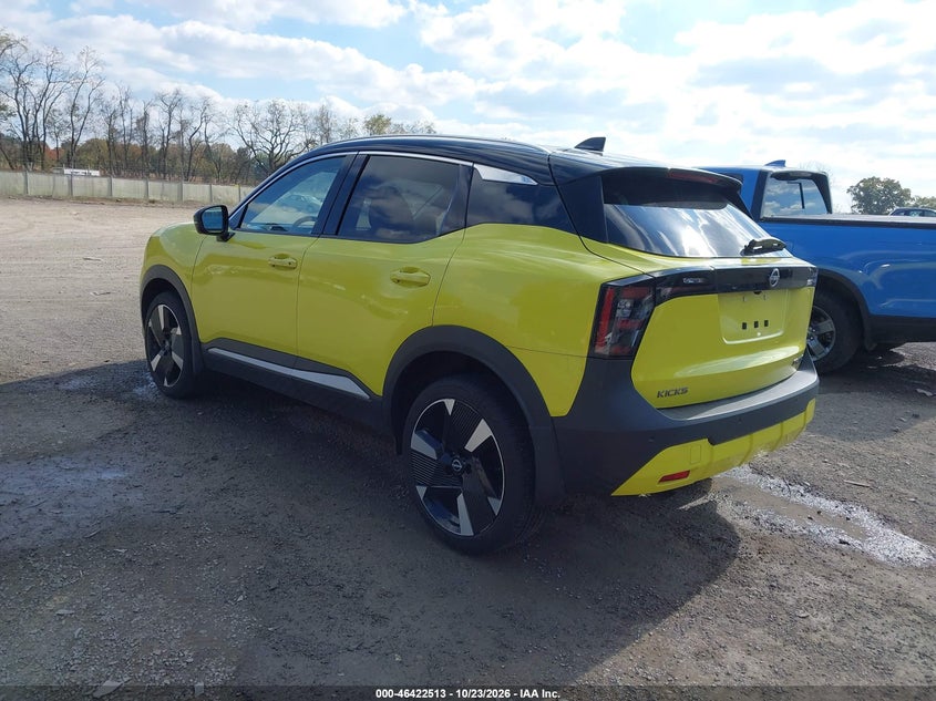 Vin: 3n8ap6db6sl311439, lot: 46922880, nissan kicks sr intelligent awd 20253