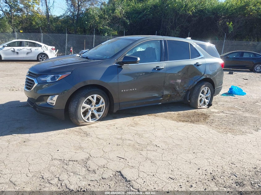 Vin: 3gnaxtex0js554583, lot: 46922890, chevrolet equinox lt 20182