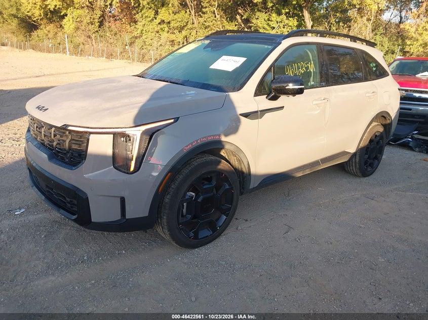 Vin: 5xyrkdjfxtg438521, lot: 46922928, kia sorento x-line sx 20262