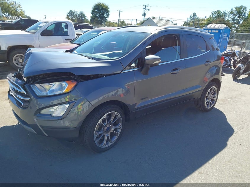 Vin: maj3s2ke5lc393496, lot: 46923023, ford ecosport titanium 20202