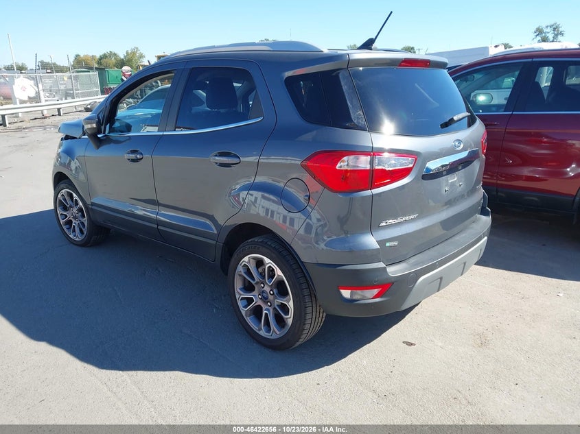 Vin: maj3s2ke5lc393496, lot: 46923023, ford ecosport titanium 20203