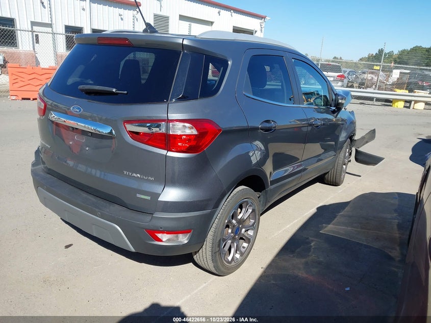 Vin: maj3s2ke5lc393496, lot: 46923023, ford ecosport titanium 20204