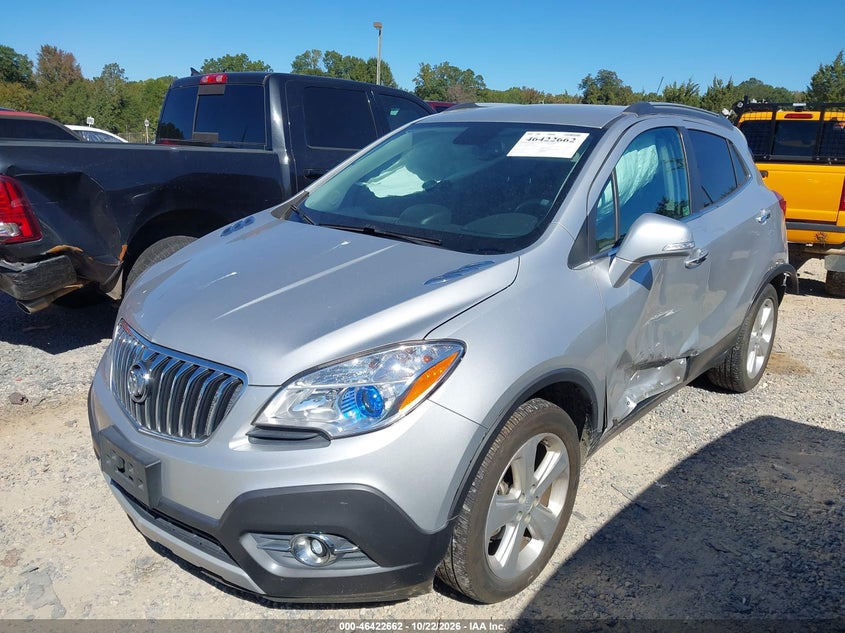 Vin: kl4cjfsb0fb205790, lot: 46923029, buick encore convenience 20152