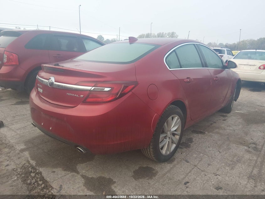 Vin: 2g4gn5ex0f9246978, lot: 46923055, buick regal turbo/e-assist premium i 20154