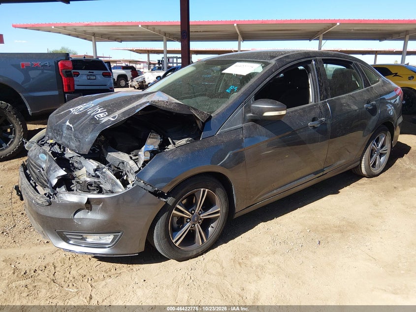 Vin: 1fadp3fe9hl298050, lot: 46923142, ford focus se 20172