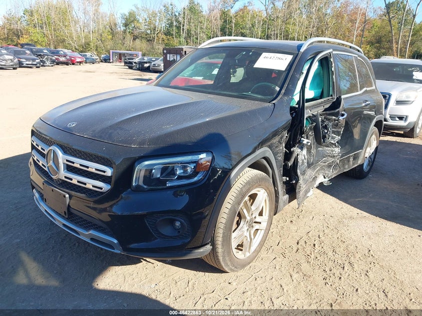 Vin: w1n4m4hb4mw085844, lot: 46923230, mercedes-benz glb 250 4matic 20212