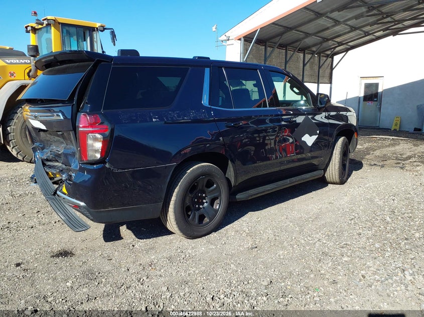 Vin: 1gnscled2pr211873, lot: 46923355, chevrolet tahoe 2wd commercial fleet 20234
