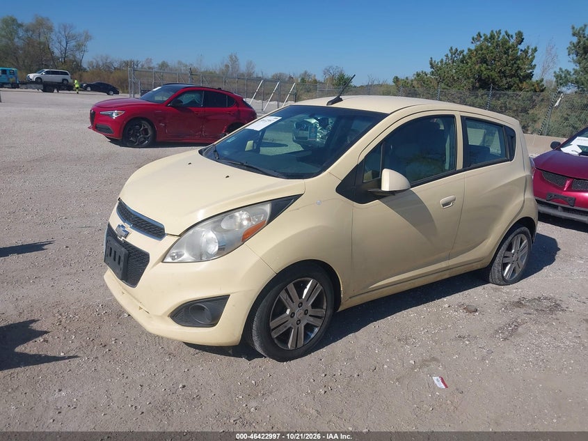 Vin: kl8cd6s92dc534999, lot: 46923363, chevrolet spark 1lt auto 20132