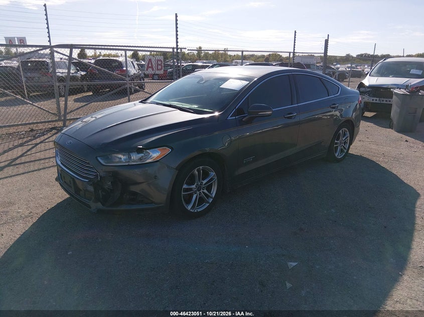 Vin: 3fa6p0su8fr247741, lot: 46923409, ford fusion energi titanium 20152