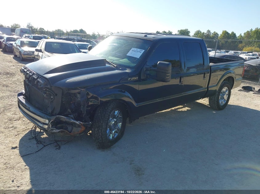 Vin: 1ft7w2bt1bec67587, lot: 46923552, ford f-250 lariat 20112