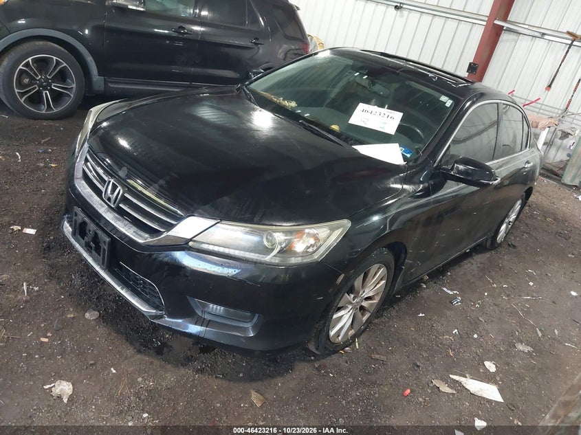 Vin: 1hgcr2f8xfa102860, lot: 46923574, honda accord ex-l 20152