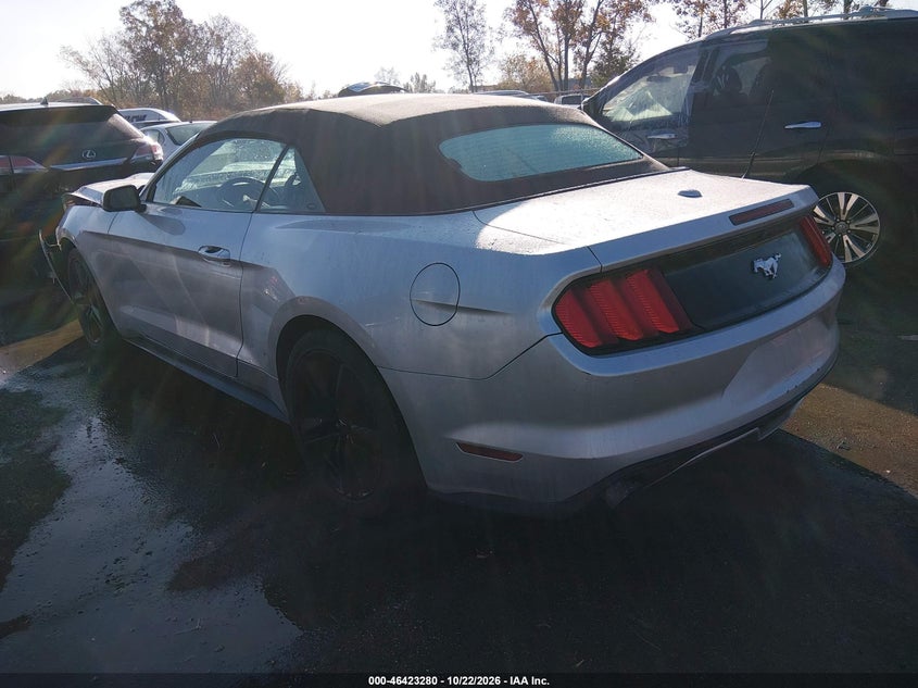 Vin: 1fatp8uh5h5230662, lot: 46923637, ford mustang ecoboost premium 20173