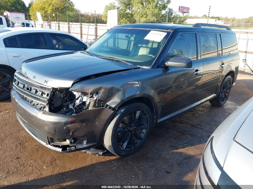 Vin: 2fmgk5c80jba20350, lot: 46923700, ford flex sel 20182