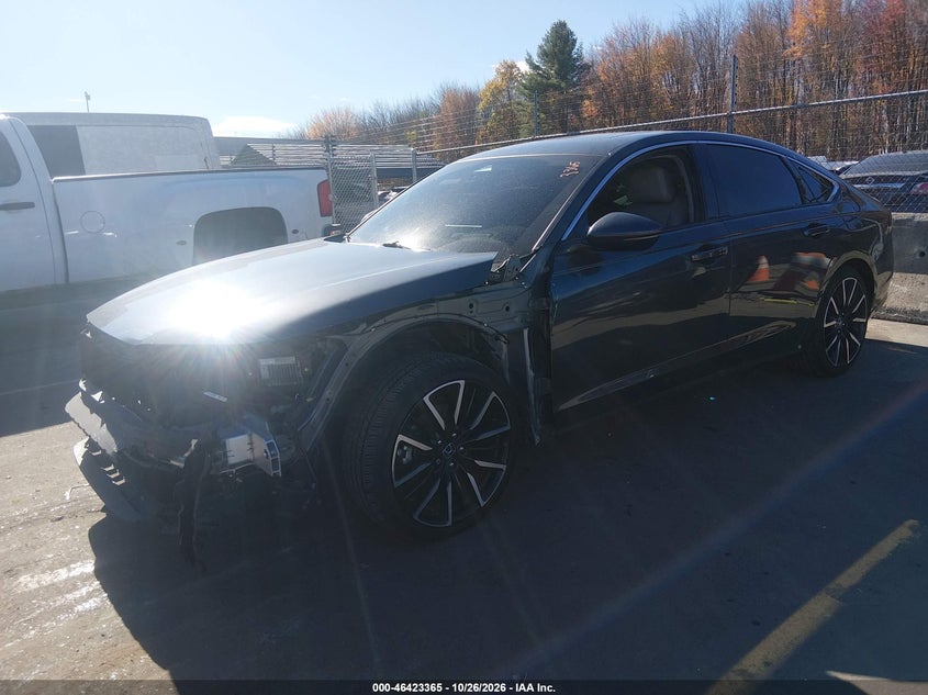 Vin: 1hgcy2f88ra070000, lot: 46923723, honda accord hybrid touring 20242