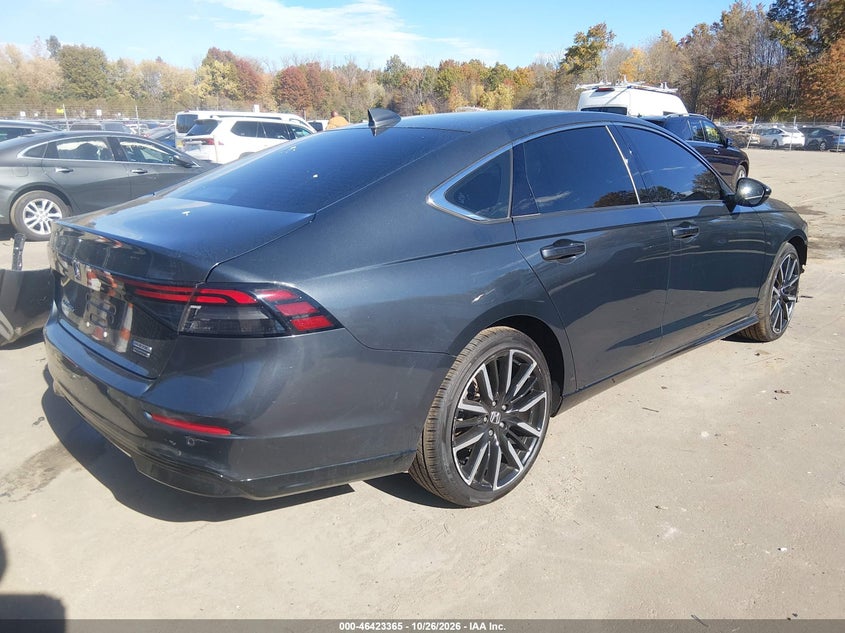 Vin: 1hgcy2f88ra070000, lot: 46923723, honda accord hybrid touring 20244