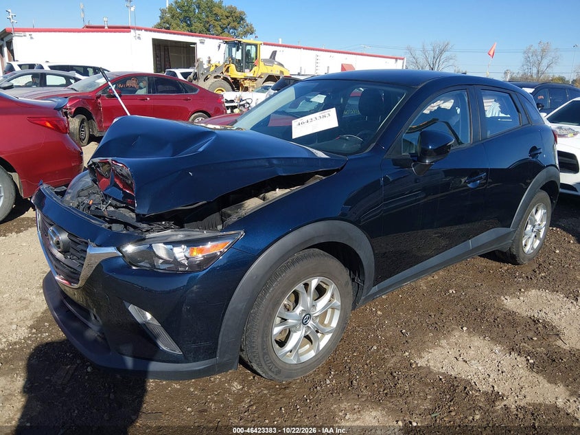 Vin: jm1dkfc74g0127903, lot: 46923741, mazda cx-3 touring 20162