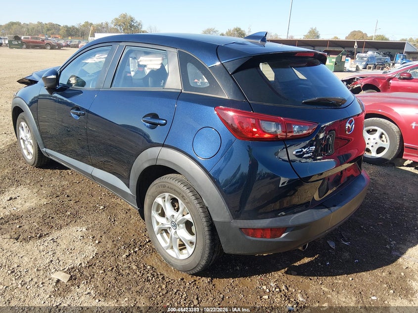 Vin: jm1dkfc74g0127903, lot: 46923741, mazda cx-3 touring 20163