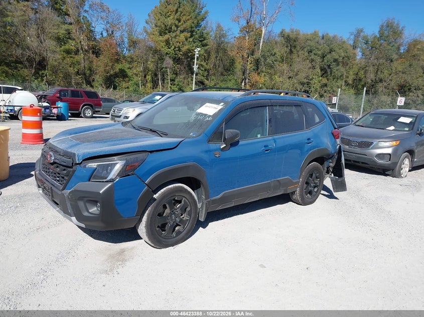 Vin: jf2skamc3nh409794, lot: 46923746, subaru forester wilderness 20222