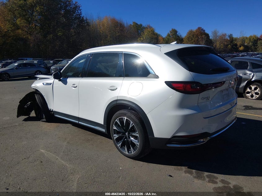 Vin: jm3kkdha8r1146975, lot: 46923793, mazda cx-90 phev premium 20243