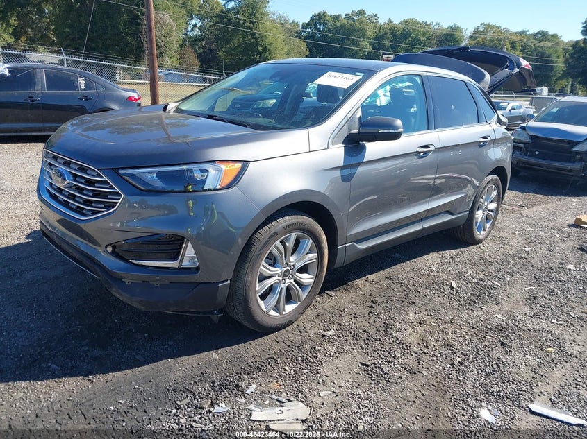Vin: 2fmpk4k90rba89328, lot: 46923822, ford edge titanium 20242