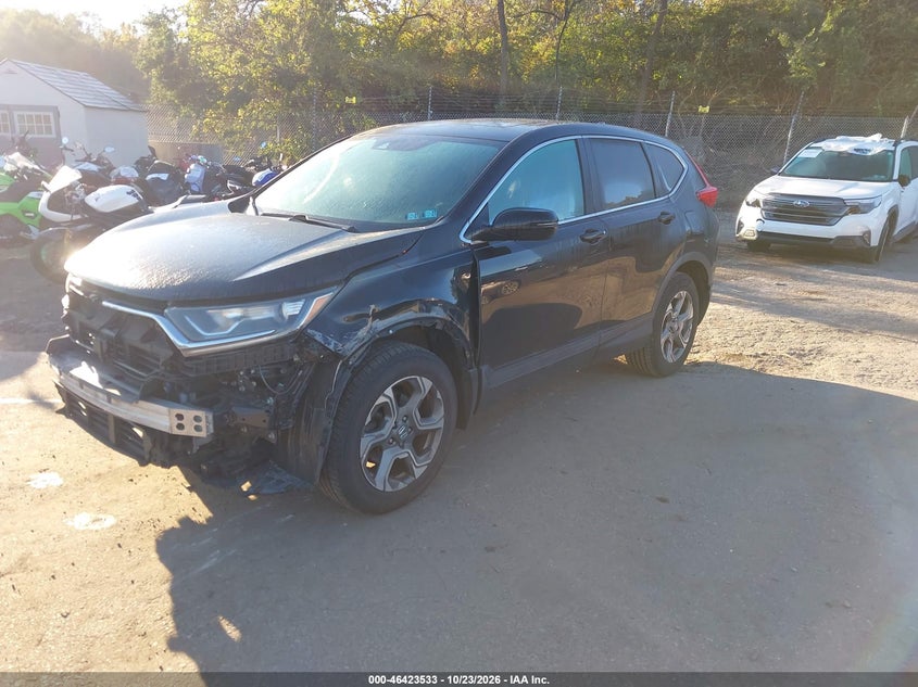 Vin: 2hkrw2h88hh628155, lot: 46923891, honda cr-v ex-l/ex-l navi 20172