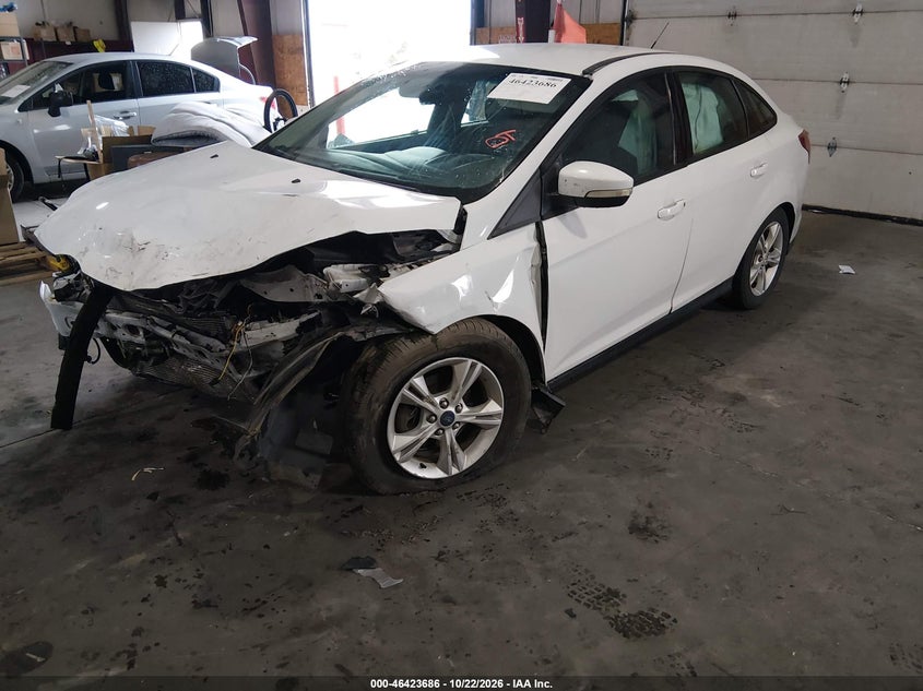 Vin: 1fadp3f24el407144, lot: 46924043, ford focus se 20142