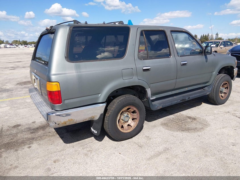 TOYOTA 4RUNNER 1993 VIN JT3VN39W4P0097850
