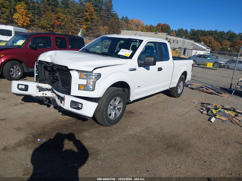 Vin: 1ftex1ep2ffc01529, lot: 46924112, ford f-150 xl 20152