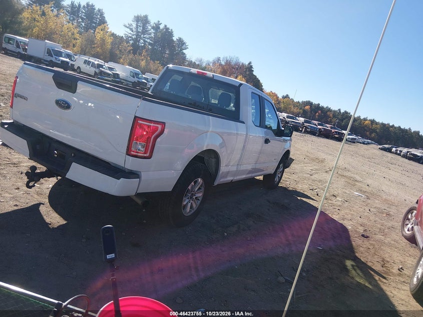 Vin: 1ftex1ep2ffc01529, lot: 46924112, ford f-150 xl 20154