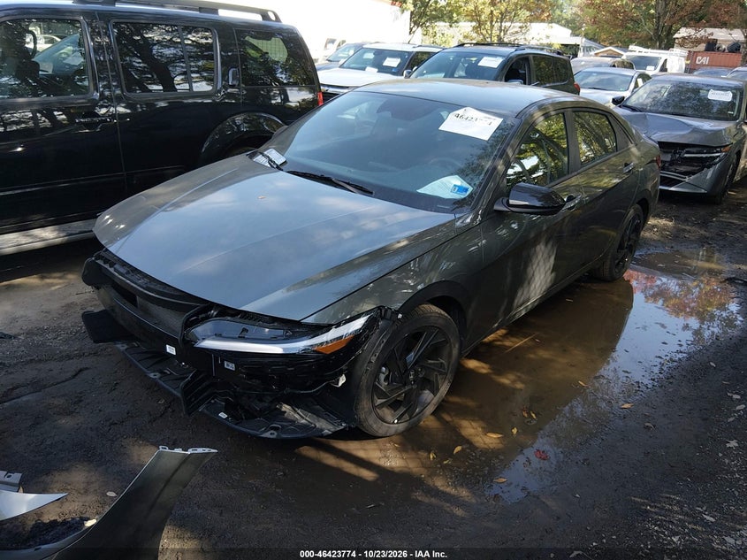 Vin: kmhlm4dg4tu226017, lot: 46924132, hyundai elantra sel sport 20262