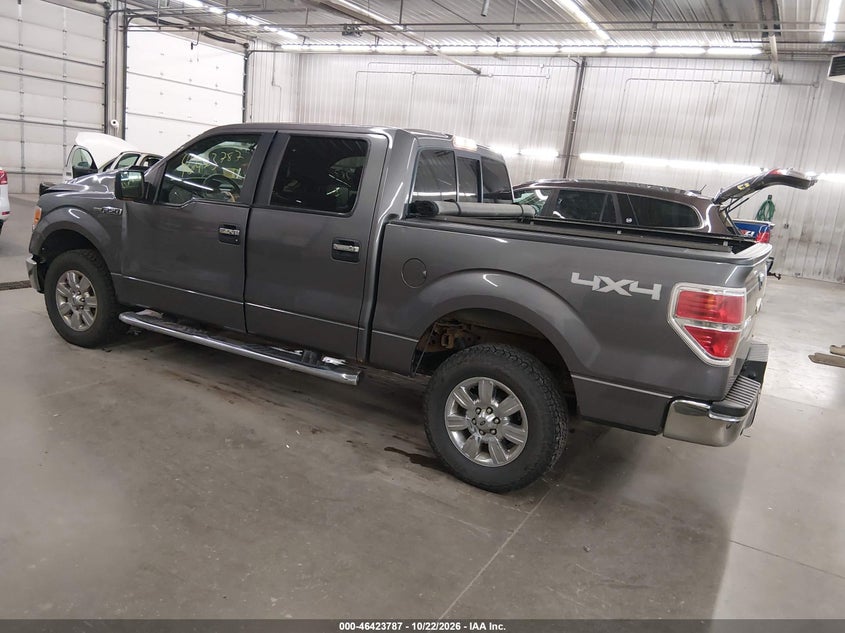 Vin: 1ftfw1ef5bkd73604, lot: 46924145, ford f-150 xlt 20113