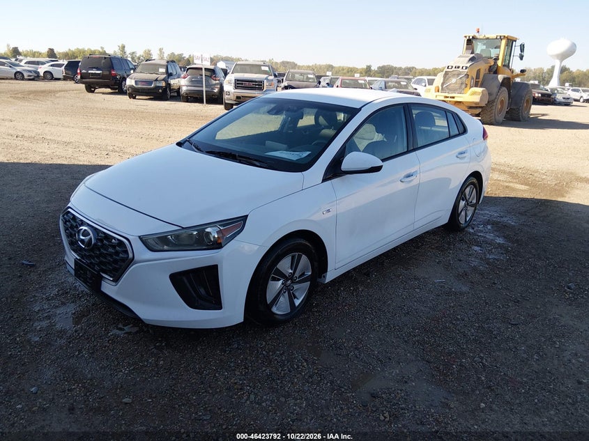 Vin: kmhc65lc7lu186336, lot: 46924150, hyundai ioniq hybrid blue 20202