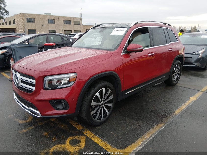 Vin: w1n4m4hb5mw124344, lot: 46924184, mercedes-benz glb 250 4matic 20212
