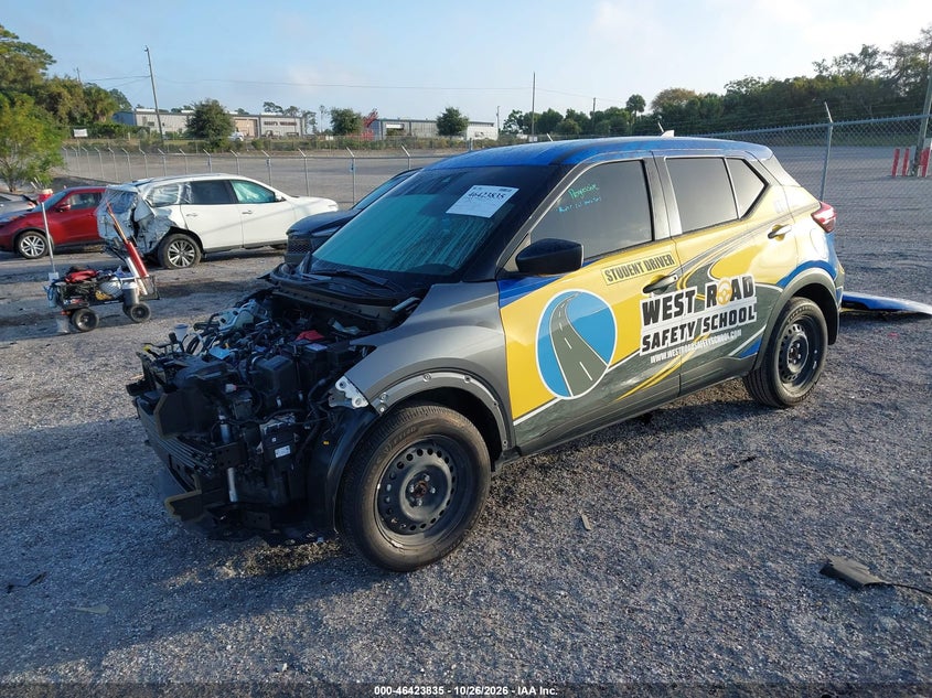 Vin: 3n1cp5bv3sl500158, lot: 46924193, nissan kicks play s 20252