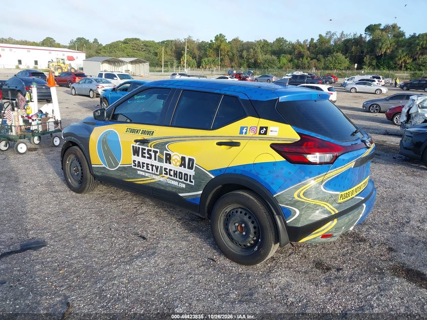 Vin: 3n1cp5bv3sl500158, lot: 46924193, nissan kicks play s 20253