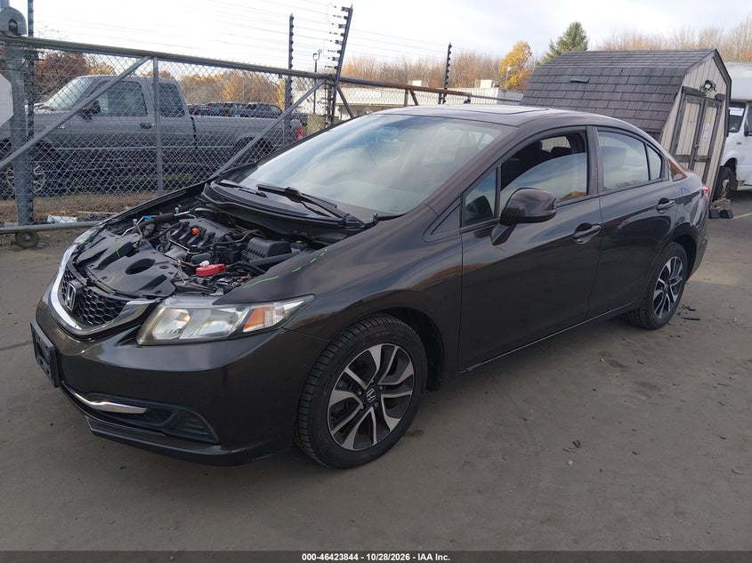 Vin: 2hgfb2f85dh508481, lot: 46924202, honda civic ex 20132