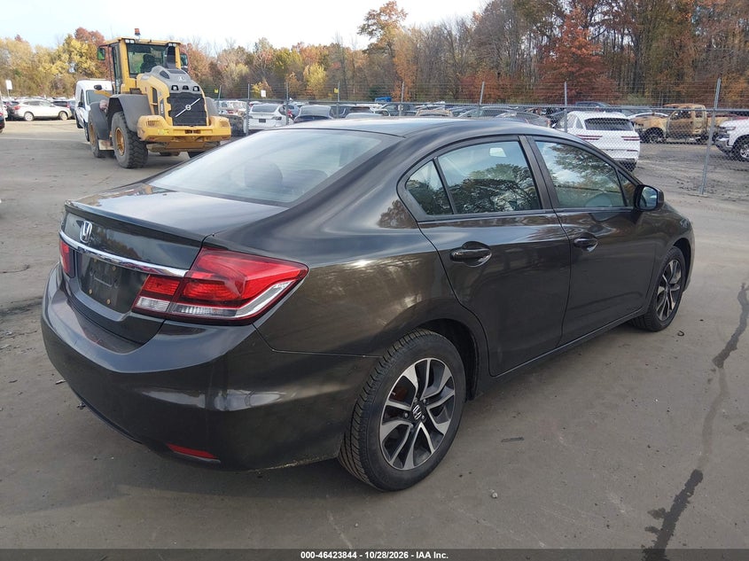 Vin: 2hgfb2f85dh508481, lot: 46924202, honda civic ex 20134