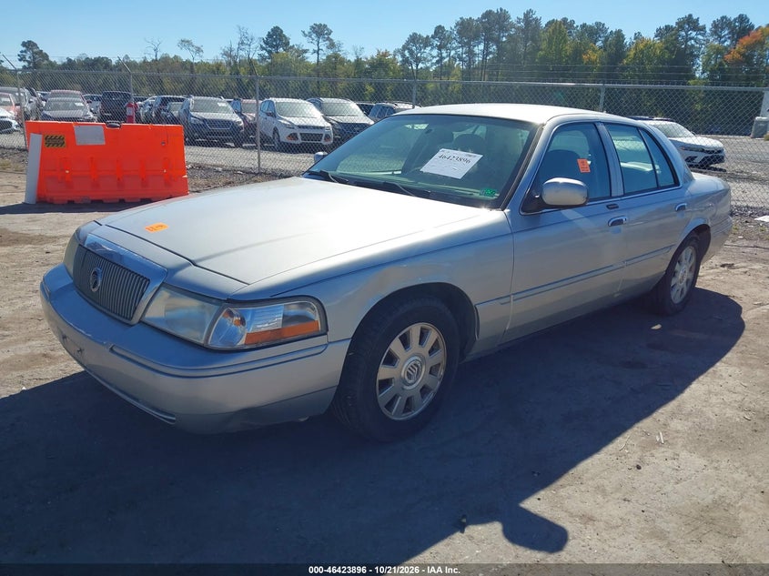 MERCURY GRAND MARQUIS 2005 VIN 2MEFM75W35X664465