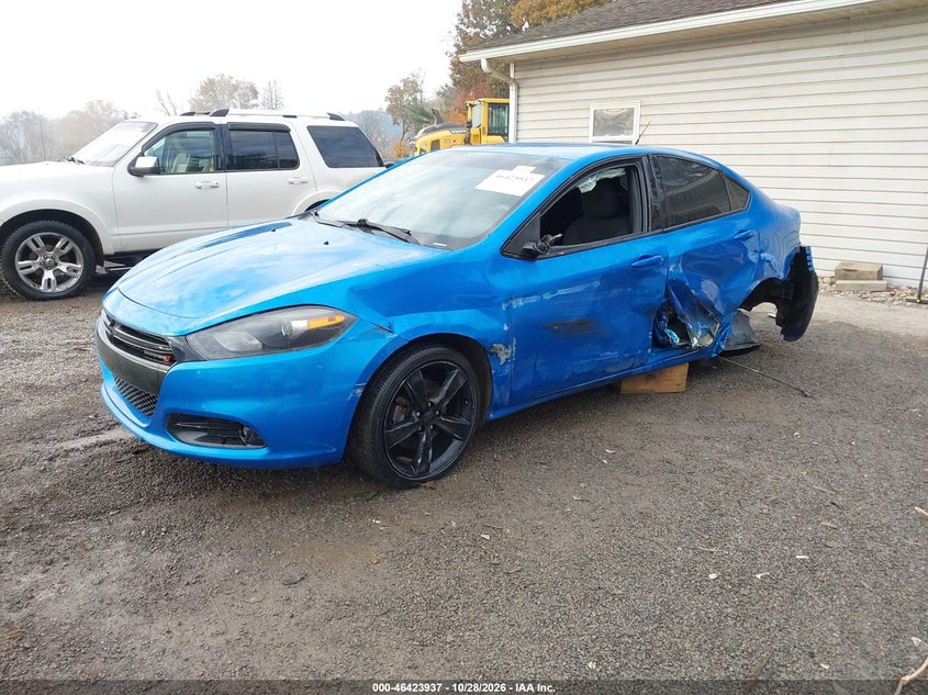 Vin: 1c3cdfbb4gd516744, lot: 46924295, dodge dart sxt 20162