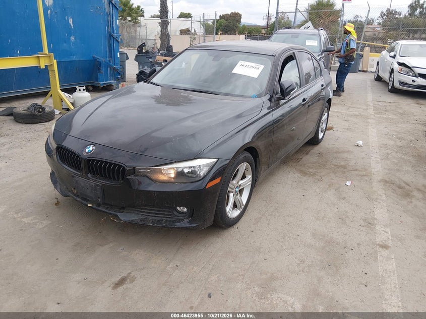 2014 BMW 320I, Normal Wear & Tear, IAAI, VIN WBA3B1G59ENS78627 — photo 2