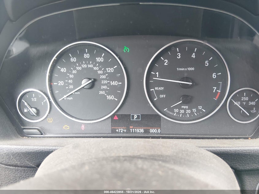 BMW 320I 2014 VIN WBA3B1G59ENS78627